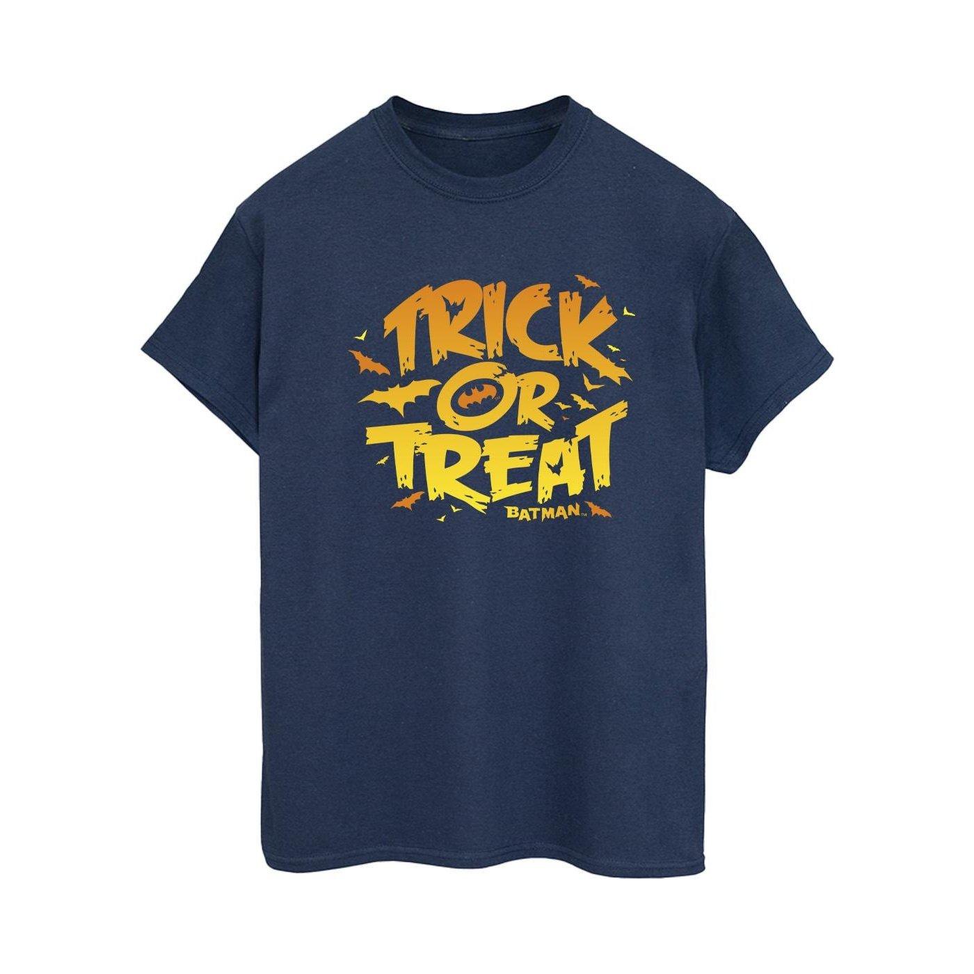 Image of Batman Trick Or Treat Tshirt Damen Marine L