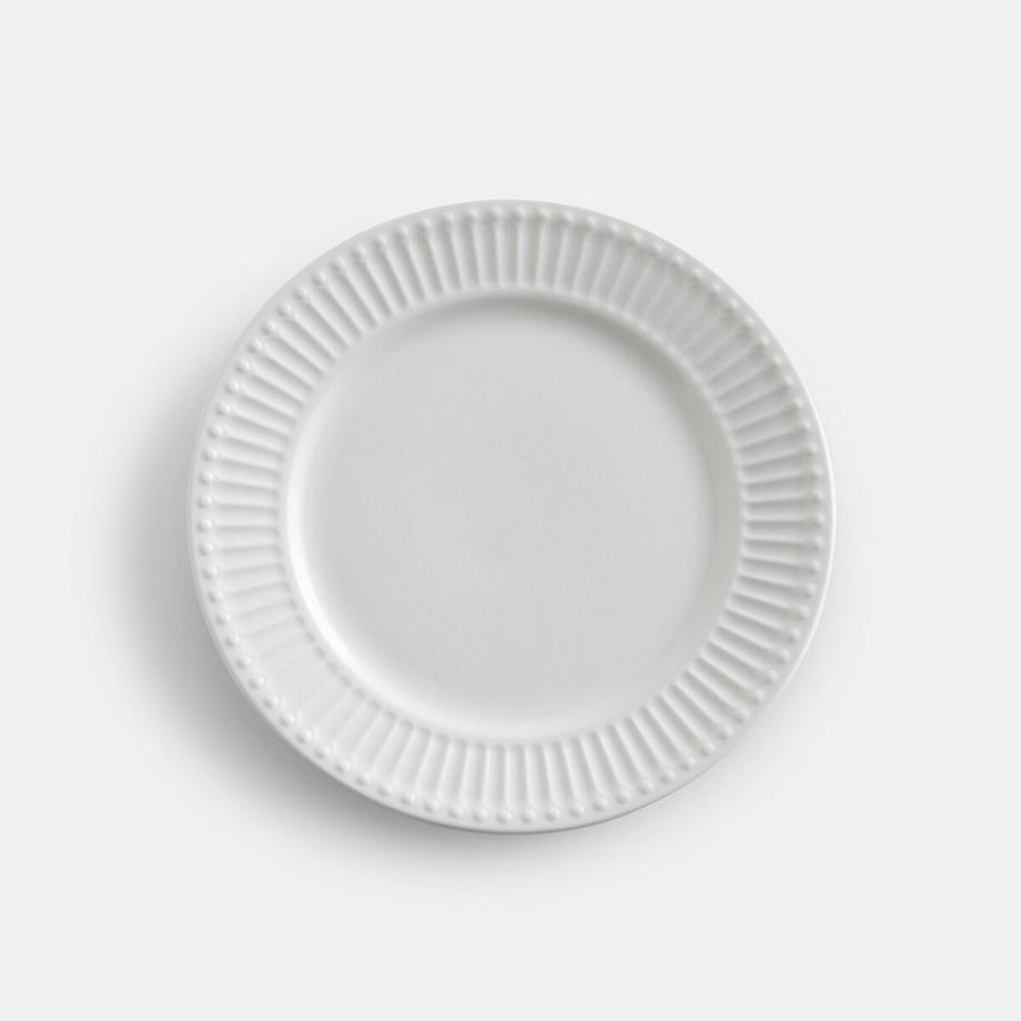 La Redoute Intérieurs Lot de 6 assiettes à dessert en porcelaine  