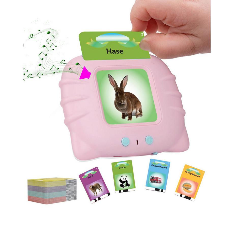 Sprechende Karteikarten, Lernspielzeug für Kleinkinder Vorschulisches Lernspielzeug für Kinder zum Zuhören und Lernen