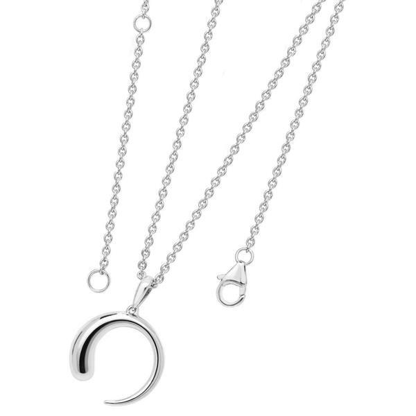 Image of Luna-anhänger Damen Silber 45cm