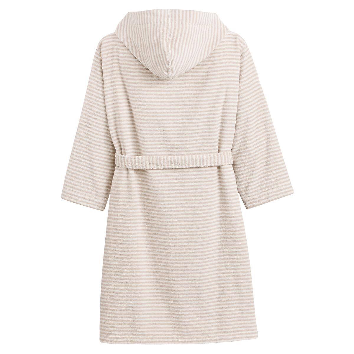 La Redoute Intérieurs  Peignoir capuche éponge bouclette 400 g/m² 