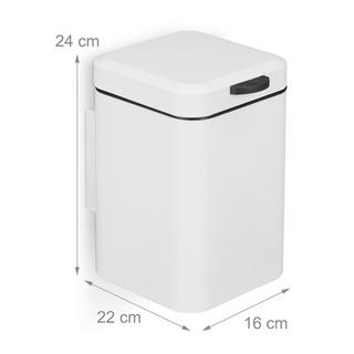 Northix Montierter Badezimmer-Abfalleimer  