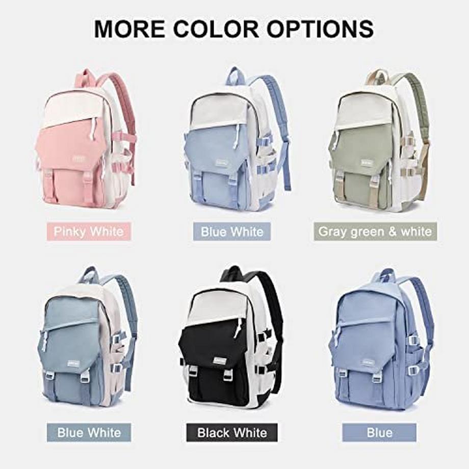 Only-bags.store Sekundarschule Daypack 14 Zoll Laptop Rucksack Wasserresistent  
