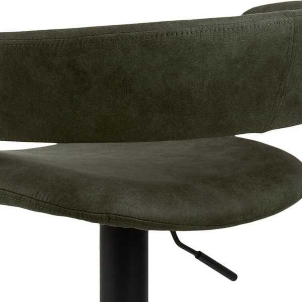 mutoni Tabouret de bar Cabot vert olive  