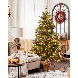 Beliani Sapin de Noël artificiel en Matière synthétique FIDDLE  