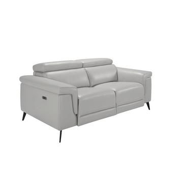 2-Sitzer-Sofa, bezogen mit em Leder