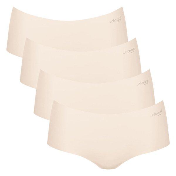 Image of 4er Pack Zero Microfibre 2.0 - Short Slip Damen Offwhite L