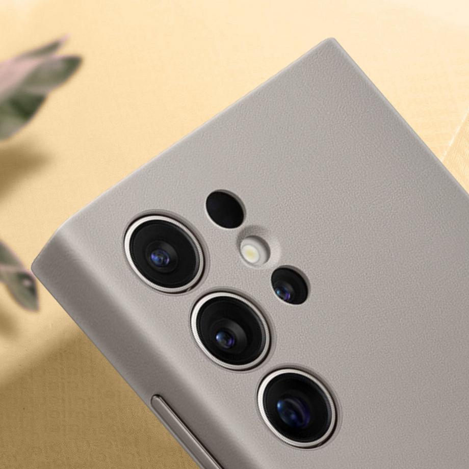 SAMSUNG  Leather Case Galaxy S24 Ultra Taupe 