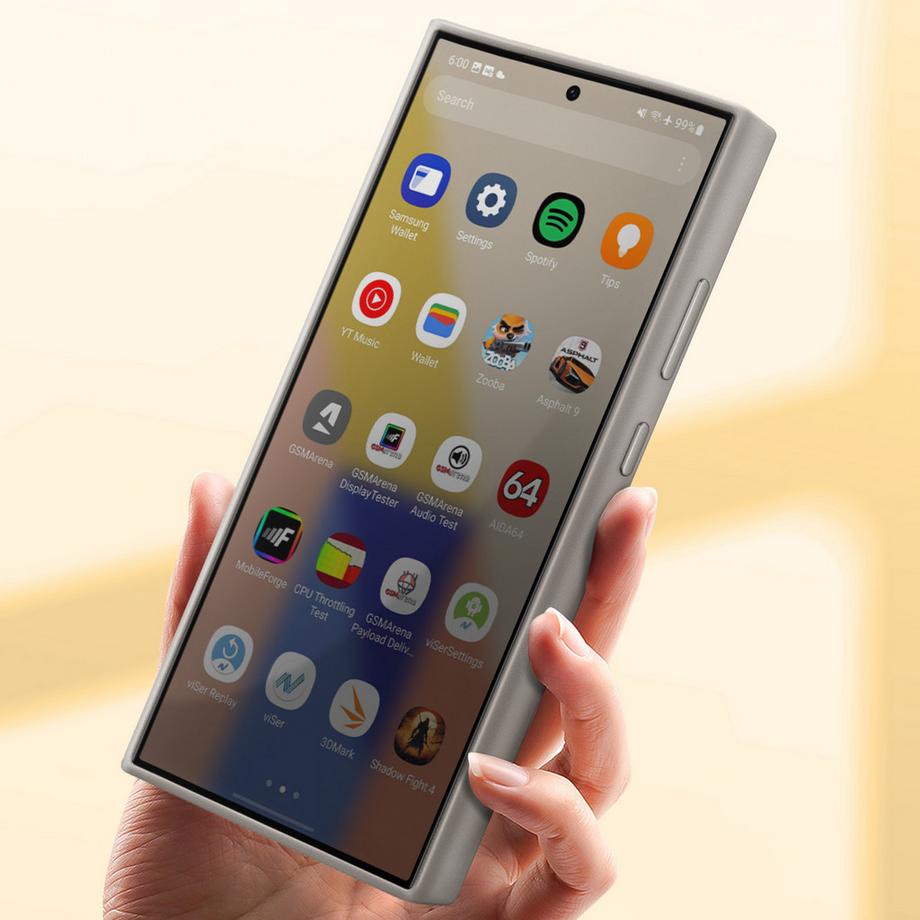 SAMSUNG  Leather Case Galaxy S24 Ultra Taupe 