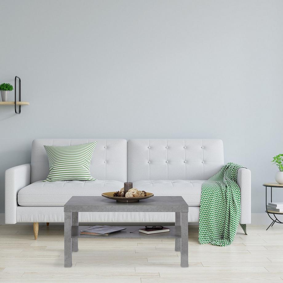 B2X Couchtisch in Betonoptik  