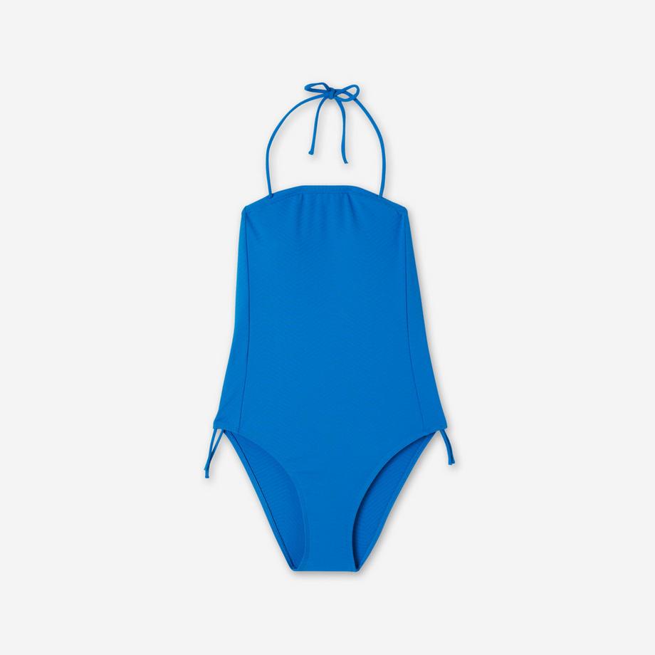 DECATHLON Maillot de bain structuré à col halter  