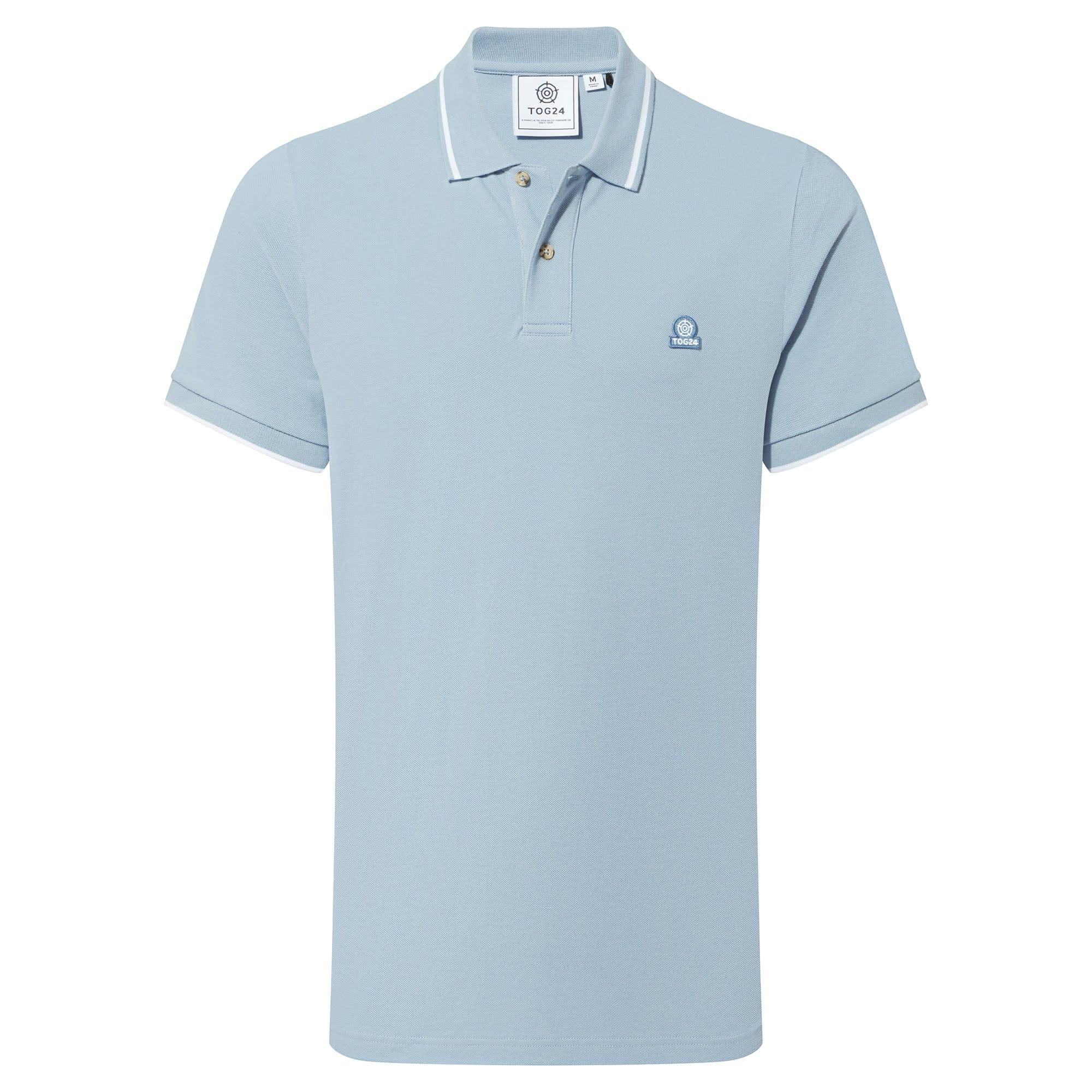Image of Binsoe Poloshirt Herren Mittelblau 4XL