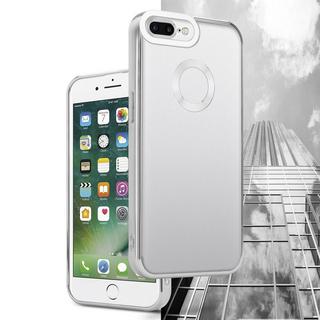 Cadorabo  Housse compatible avec Apple iPhone 7 PLUS / 7S PLUS / 8 PLUS - Coque de protection en silicone TPU flexible avec application Chrome 