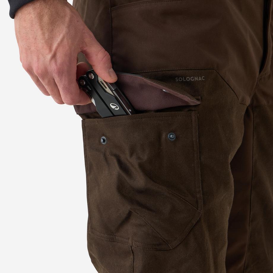 SOLOGNAC  Pantalon Chasse Chaud Silencieux 