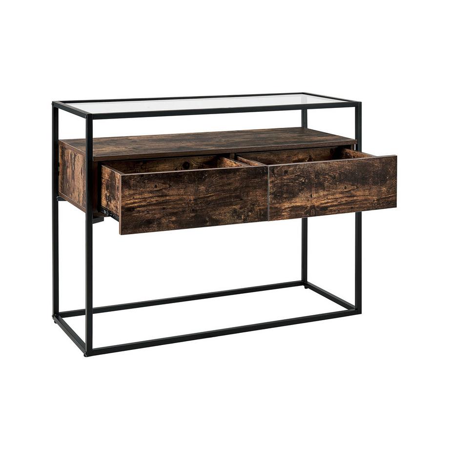 Beliani Console en MDF Industriel MAUK  