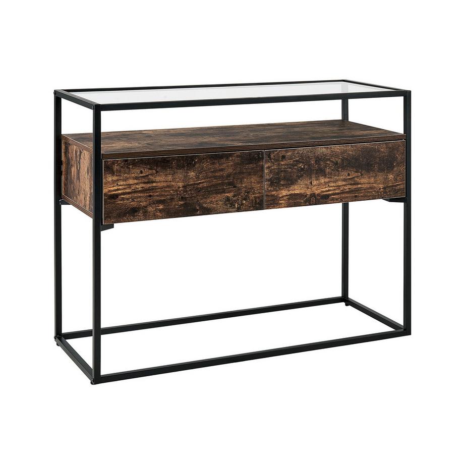 Beliani Console en MDF Industriel MAUK  