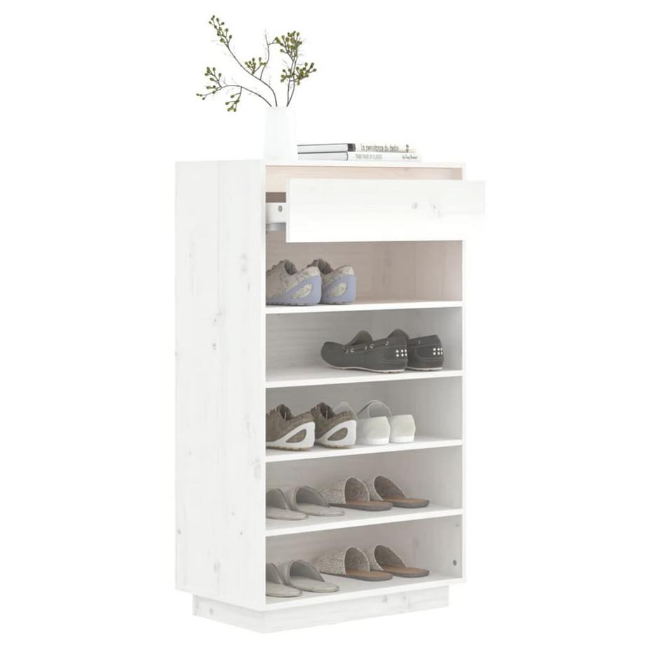 VidaXL Armoire à chaussures bois  