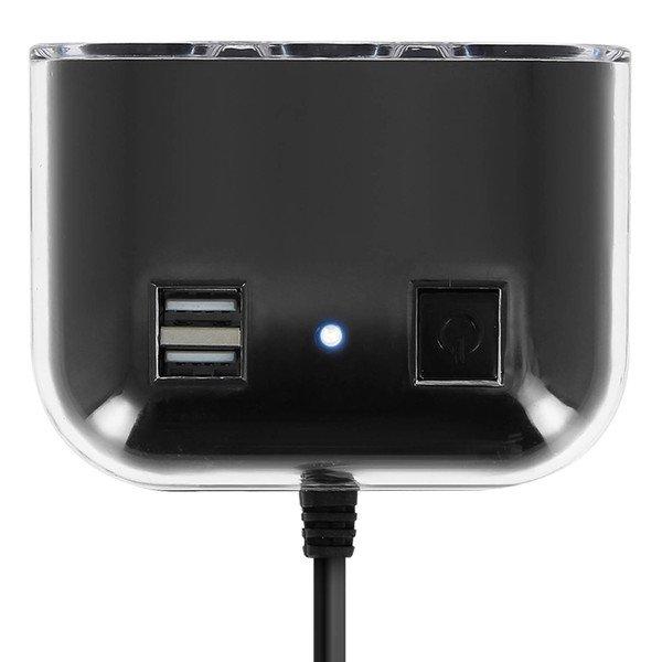 Avizar  3x Zigarettenanzünder + 2x USB-Splitter 