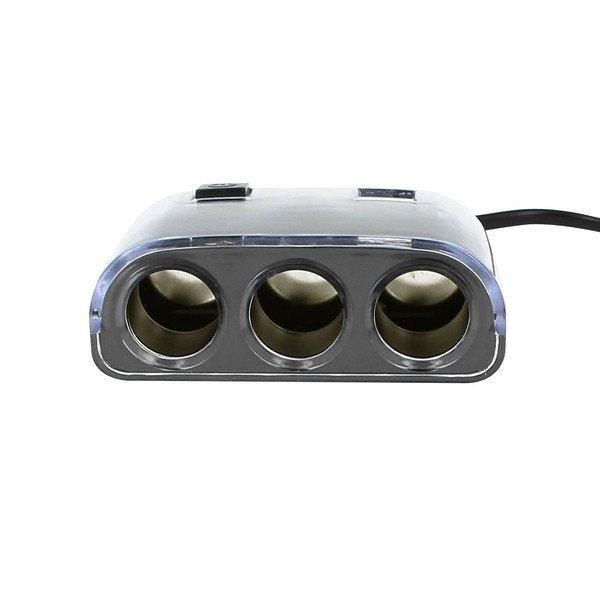 Avizar  3x Zigarettenanzünder + 2x USB-Splitter 