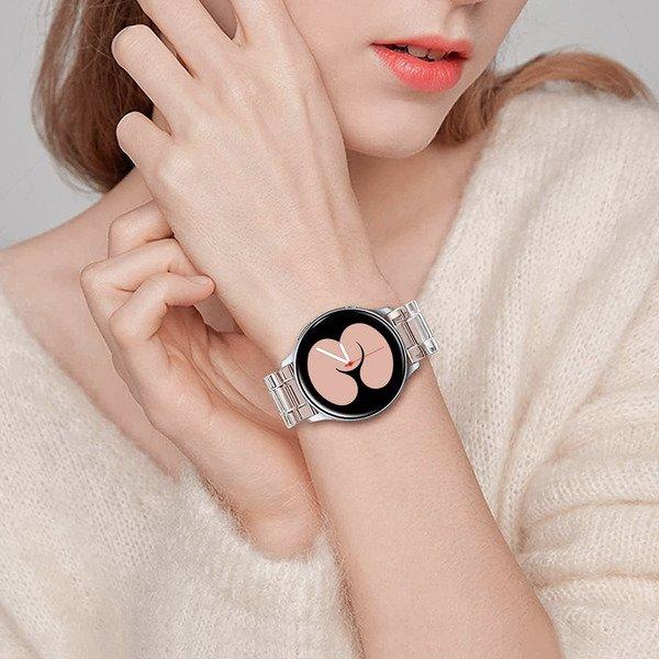 Avizar  Bracelet Blanc Galaxy Watch 4, 5, 5 Pro 