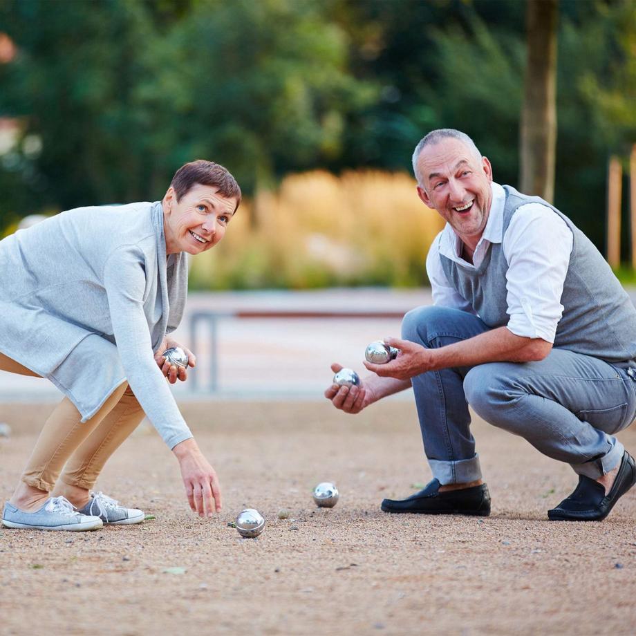 Northix  Set mit 6 Boule-Kugeln 