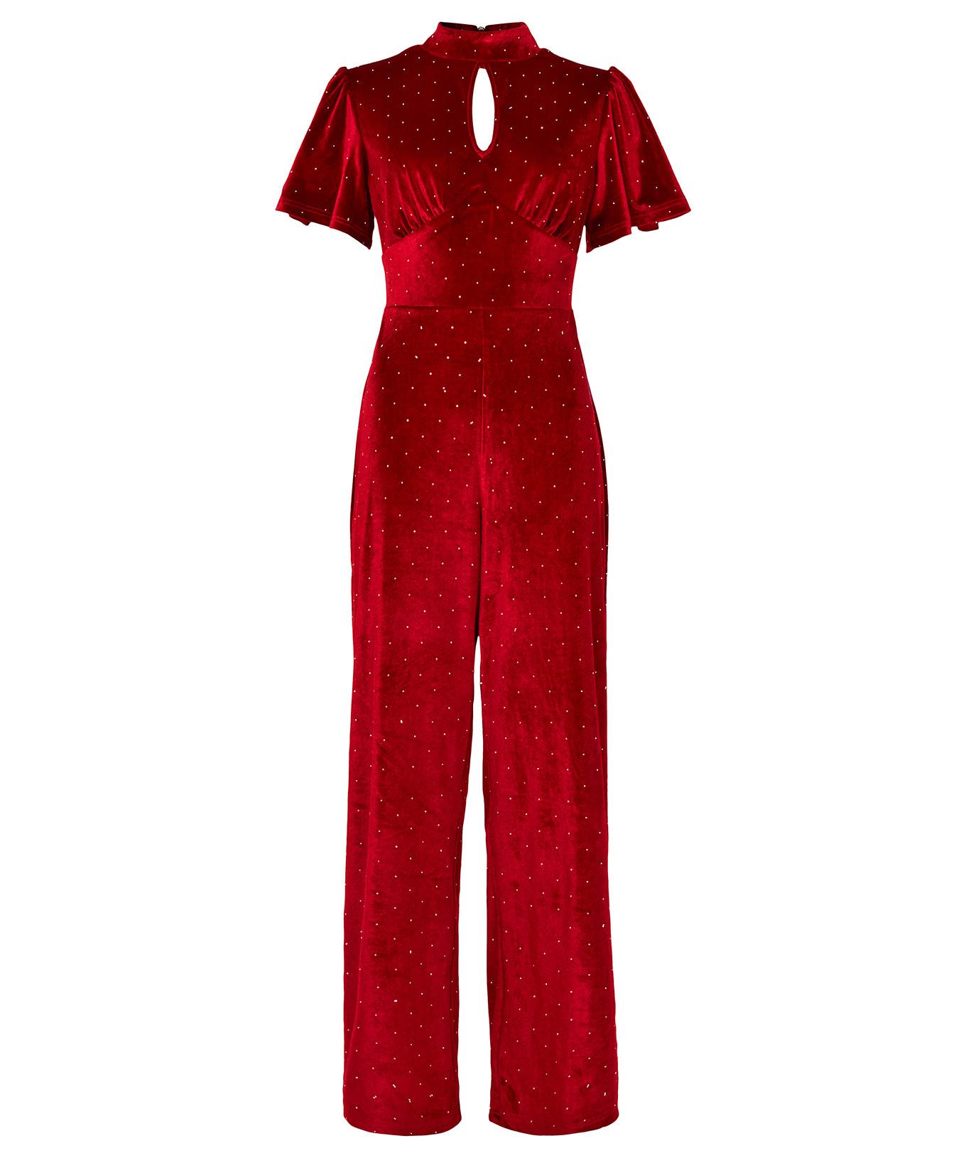 Joe Browns  Jumpsuit mit glitzernden Flatterärmeln 