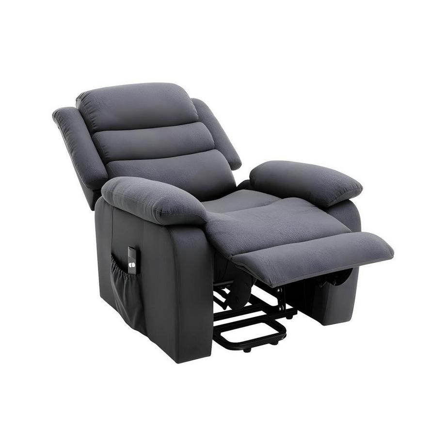 Vente-unique Fauteuil releveur électrique en tissu NADINE  