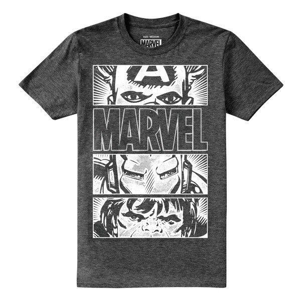 Image of Heroes Eyes Tshirt Herren Taubengrau S
