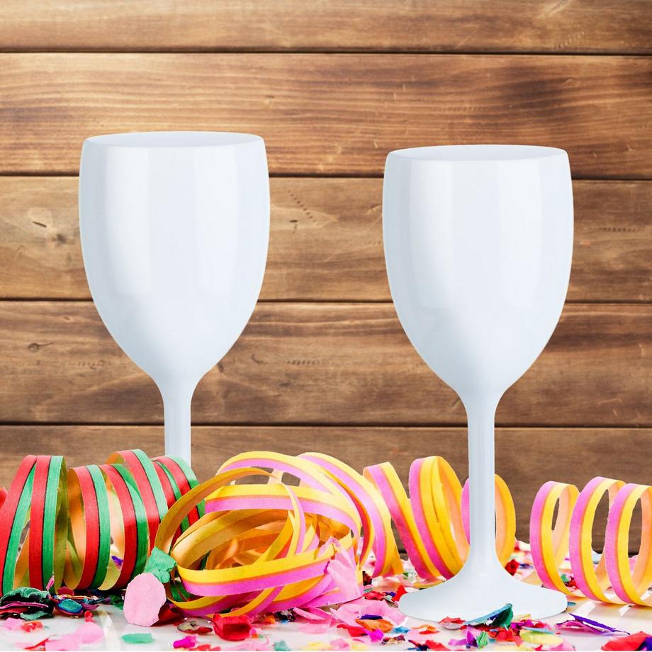 B2X  Weingläser aus Kunststoff - 12er-Set 