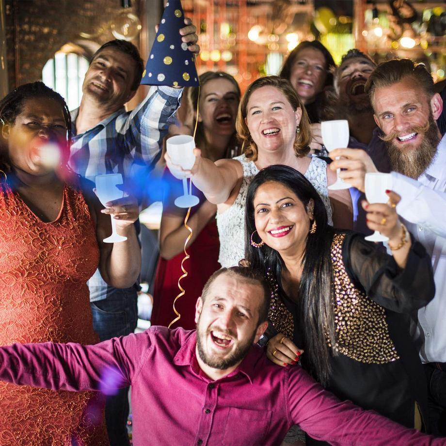 B2X  Weingläser aus Kunststoff - 12er-Set 