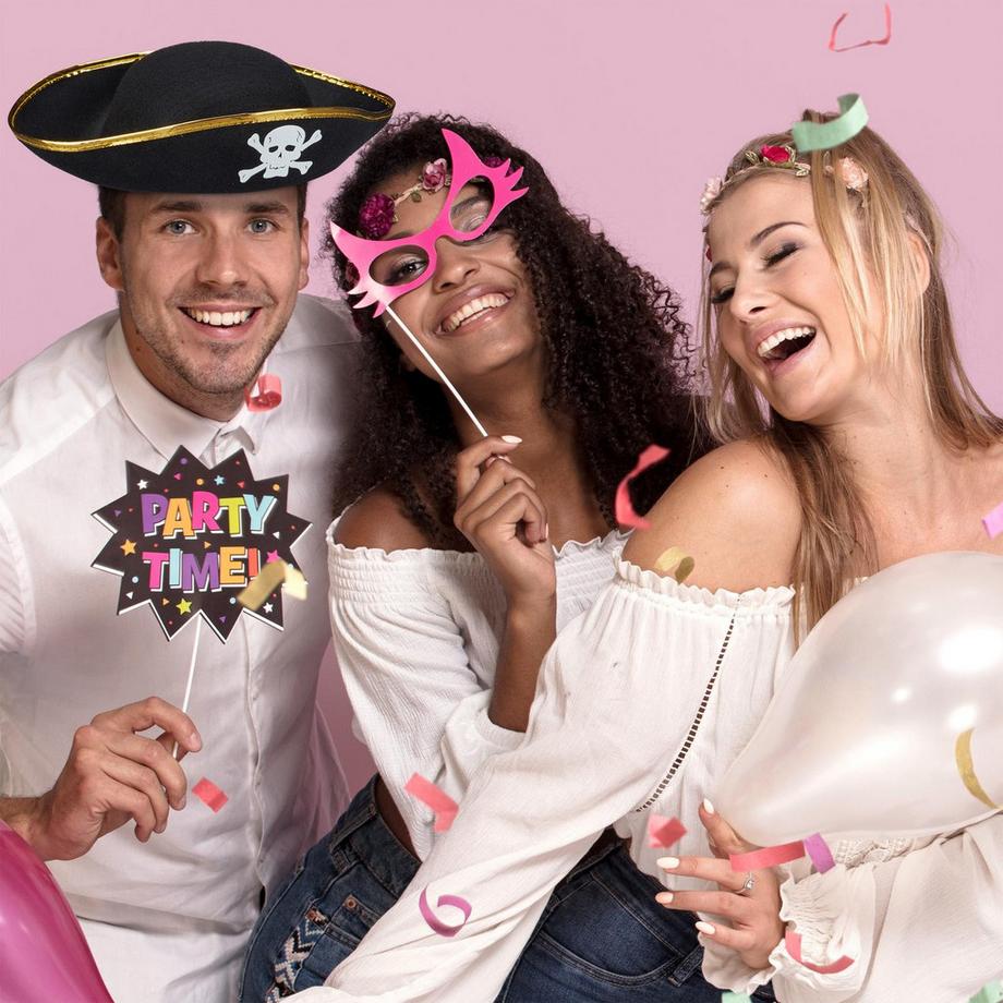 B2X  Chapeau de pirate noir 