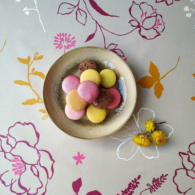 Image of Tischdecke abwaschbar Kamelie Tischdecke abwaschbar Kamelie