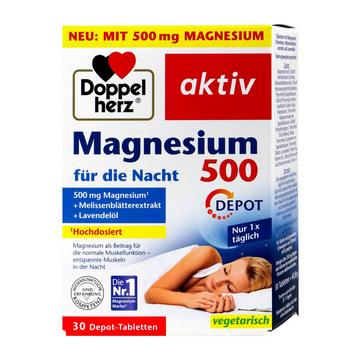 Magnesium 500 für die Nacht