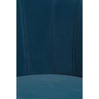 mutoni Fauteuil Giliola bleu paon  