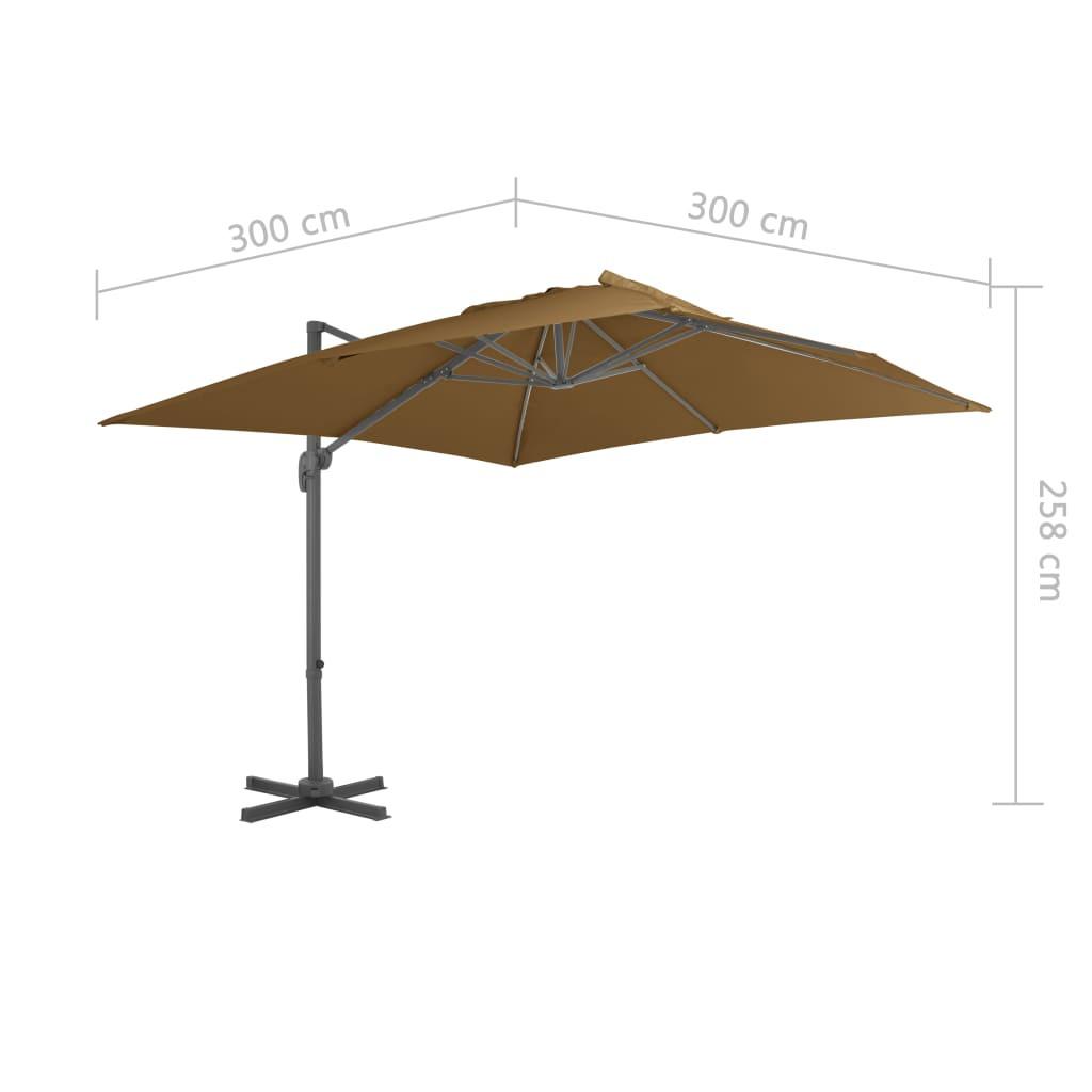 VidaXL Parasol de jardin  