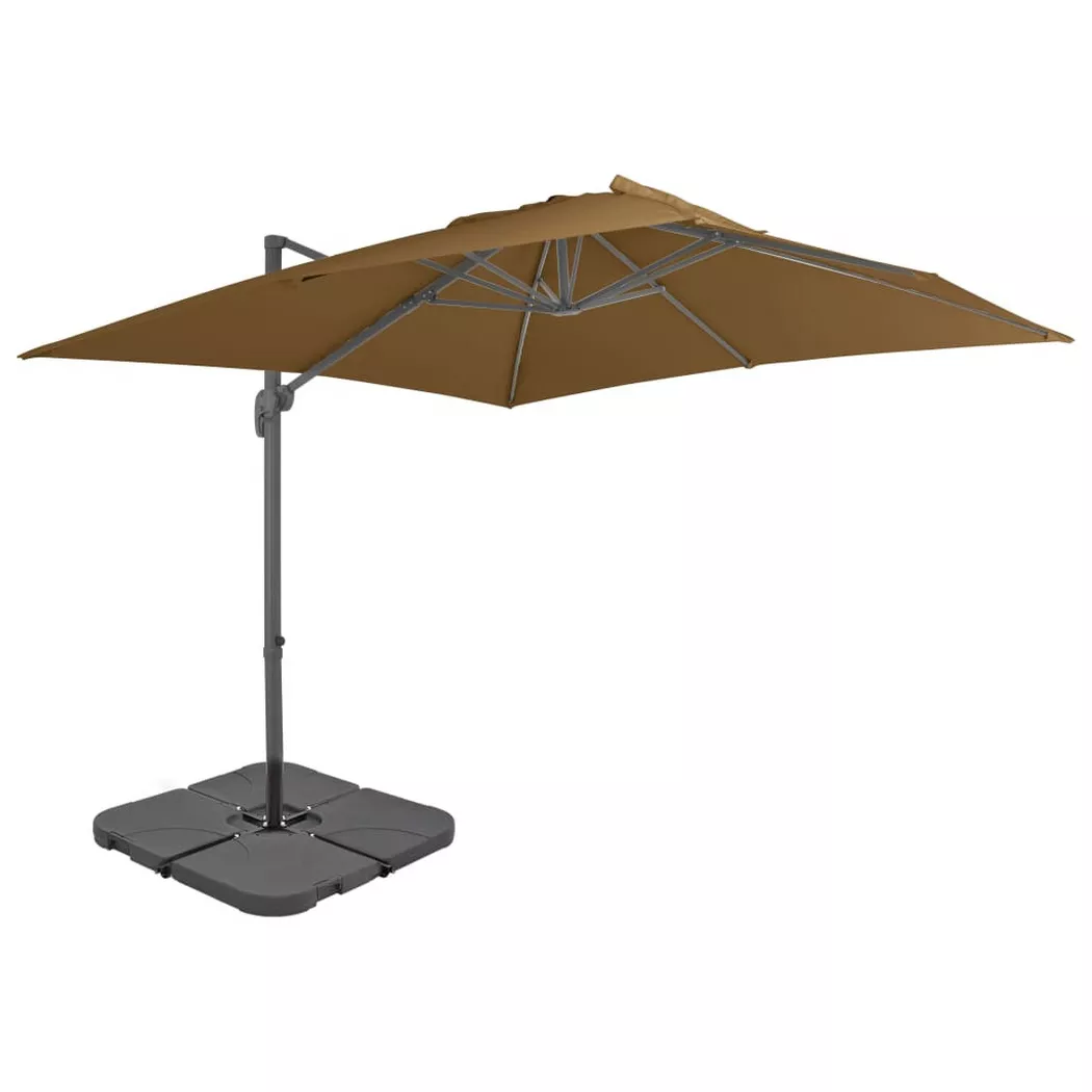 VidaXL - ombrellone da giardino, One Size, Beige