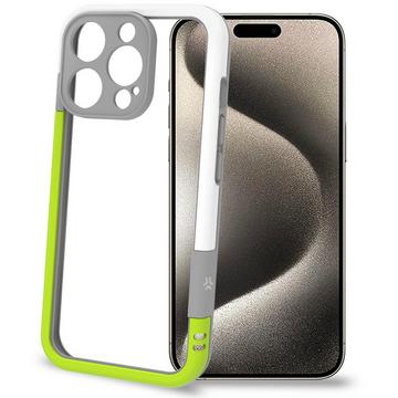 Bumper iPhone 16 Pro Blanc/Vert Citron