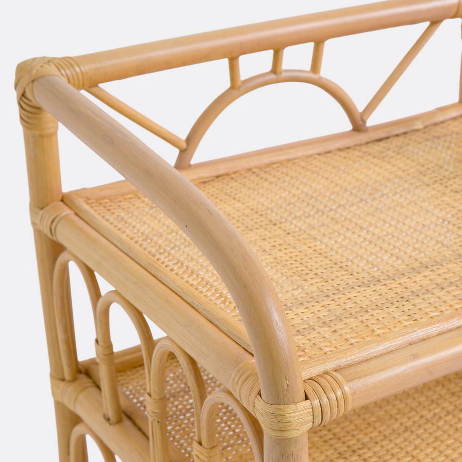 La Redoute Intérieurs Vintage-Konsole aus Rattan  