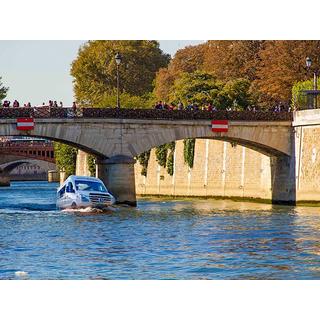 Smartbox  A Parigi su un veicolo anfibio: gita di 2h con coppa di Champagne per 2 persone - Cofanetto regalo 