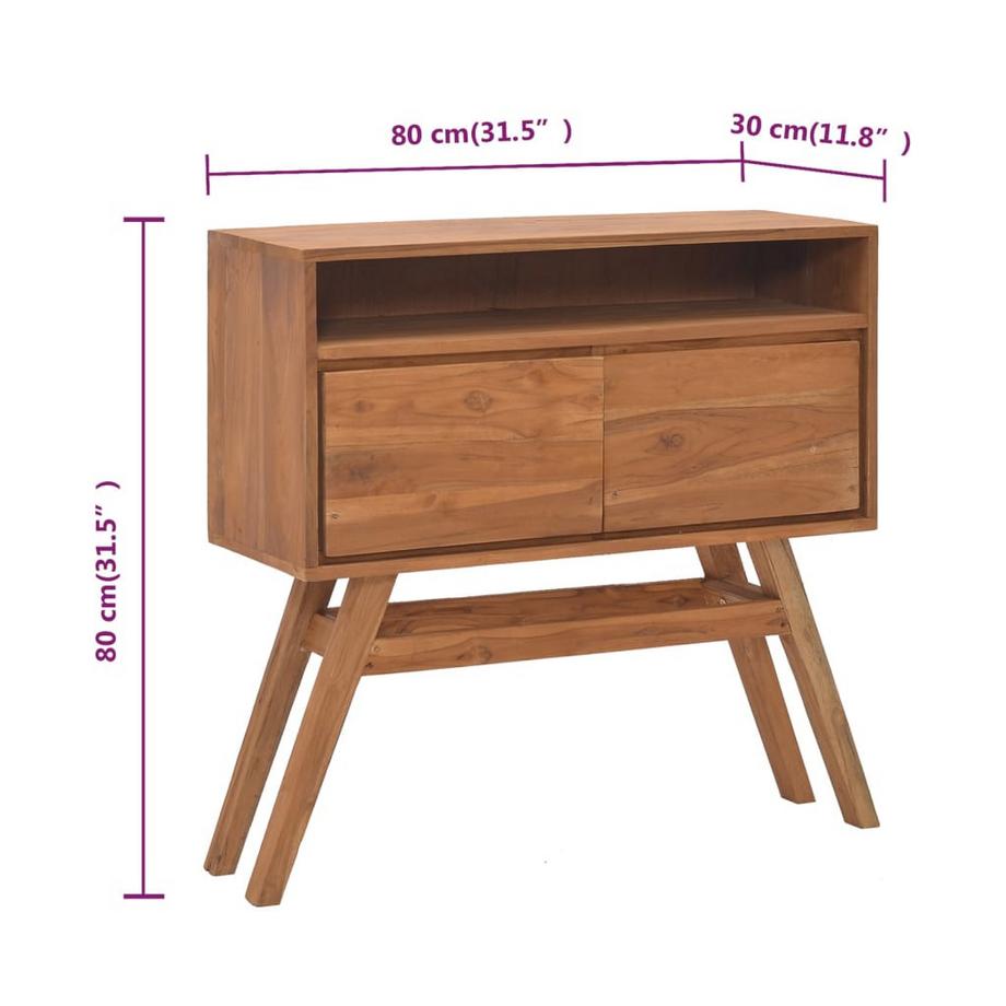 VidaXL Konsolentisch holz  