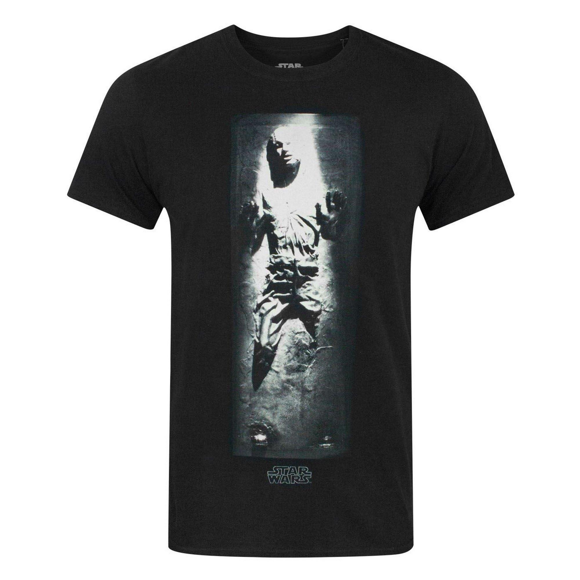 Image of Offizielles Han Solo Carbonite Tshirt Herren Schwarz M