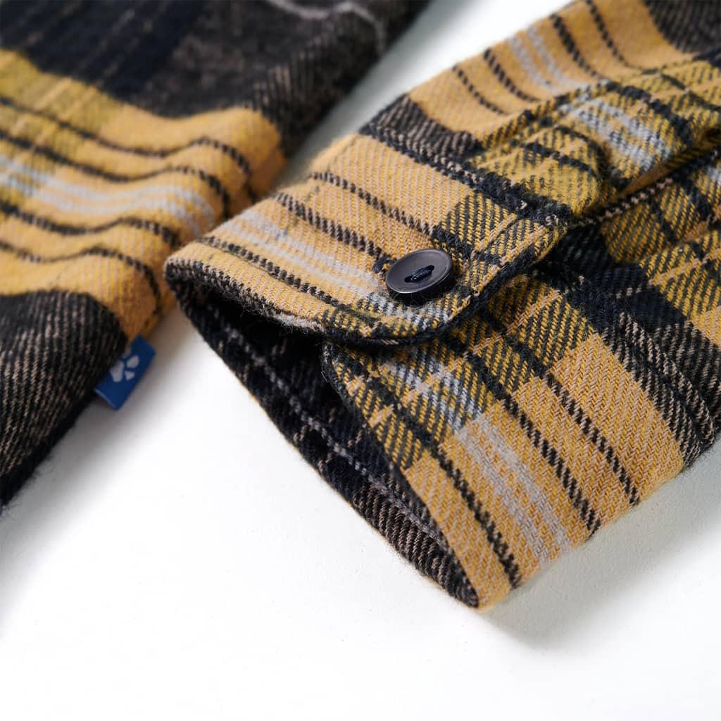 VidaXL  camicia a quadri da bambino Cotone 