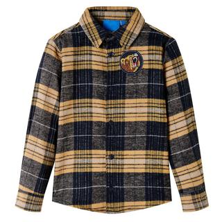 VidaXL  camicia a quadri da bambino Cotone 