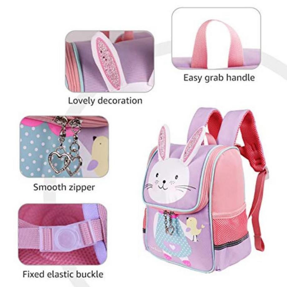 Only-bags.store Zaino Animale per Bambini Studenti Scuola Materna Asilo  
