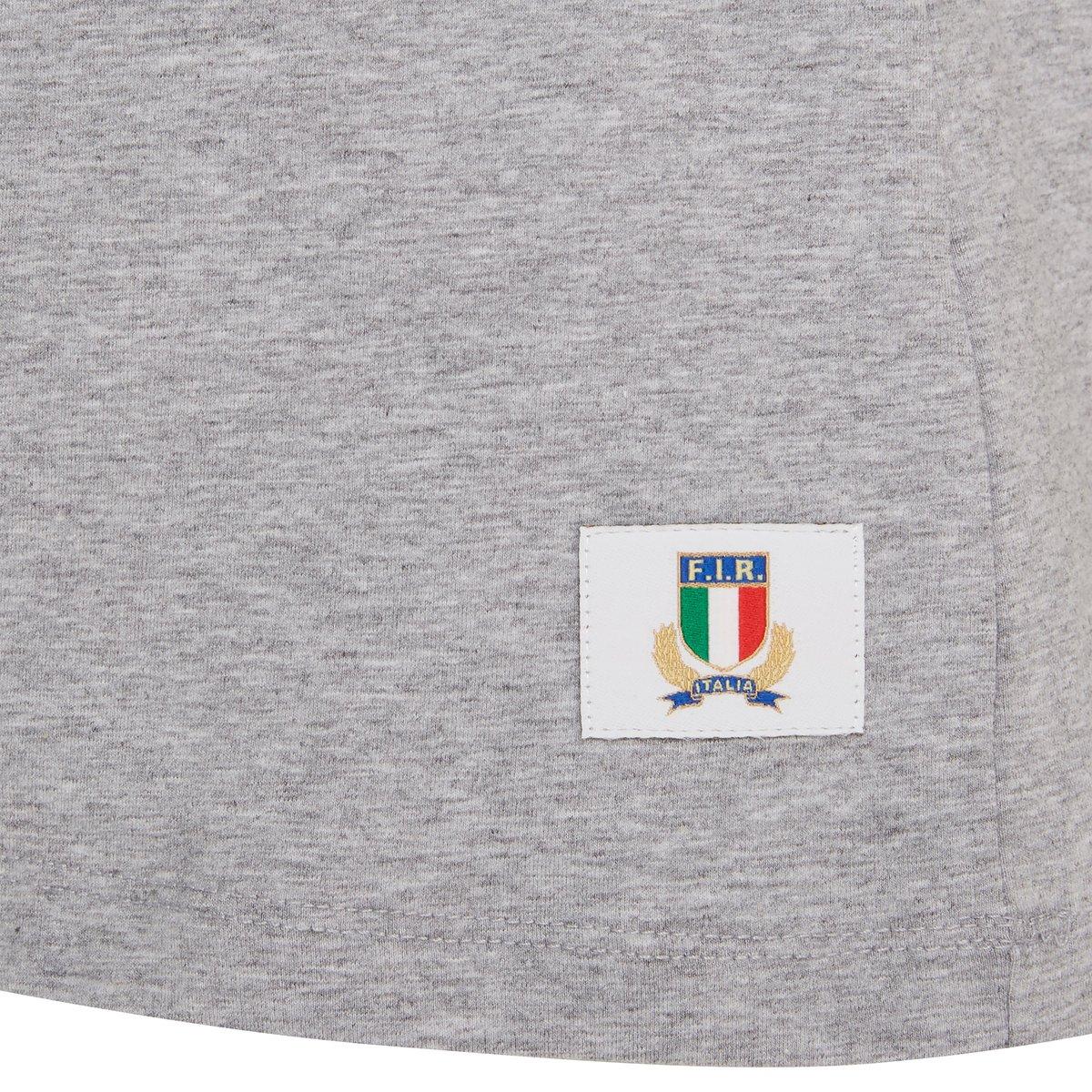 macron  t-shirt cotone italie rugby 2019 