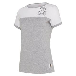 macron  t-shirt cotone italie rugby 2019 