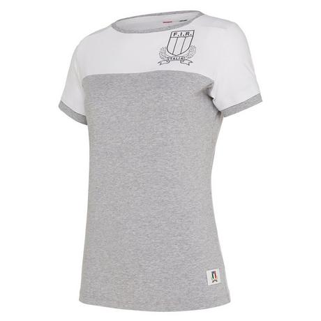 macron  t-shirt coton italie rugby 2019 