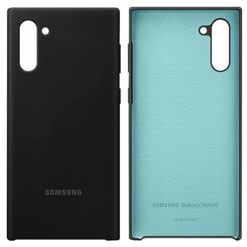 Cover Silicone Galaxy Note 10 Nero