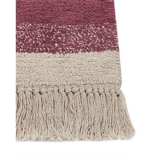 Beliani Tappeto en Cotone Boho AFSAR  