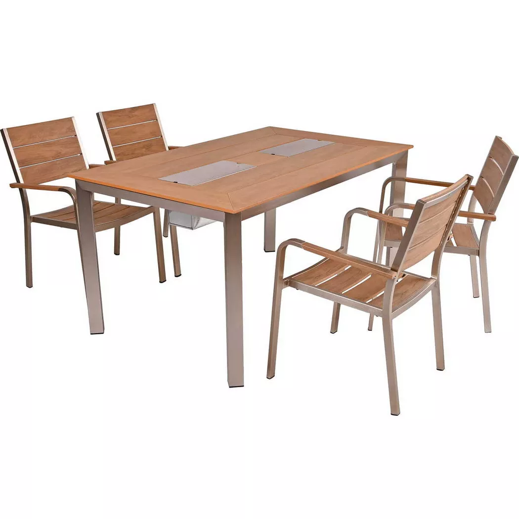 mutoni pleasure - Garten Essgruppe Florence V (5-tlg), One Size